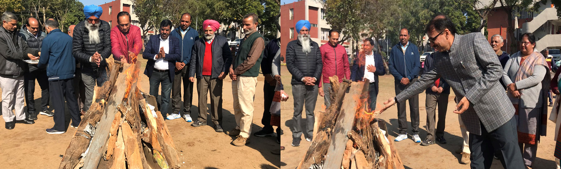 PEC Celebrated Lohri with Grandeur and Joy